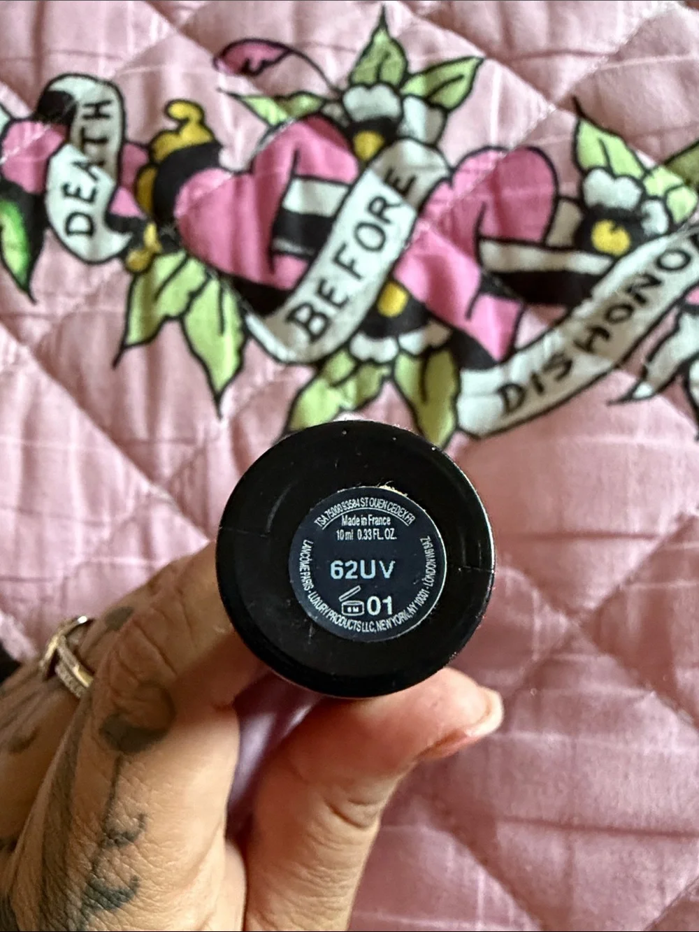 Lancome Monsieur Big Mascara in Black with Pink Accent